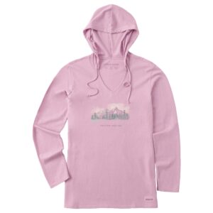 Women's Long Sleeve Crusher Tee T-shirt03