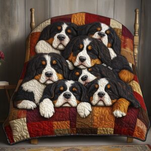 Moo-tastic Colors Cow Quilted Blanket