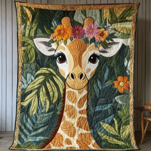 Giraffe VA120644 Quilted Blanket