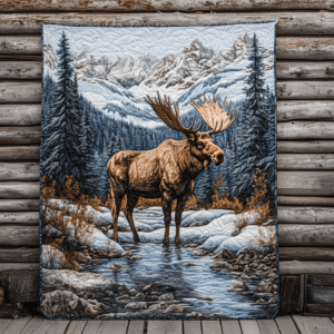 Moose VA1106102 Quilted Blanket