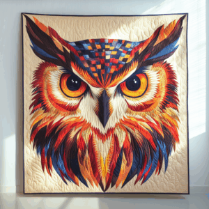 Owl VA110623 Quilted Blanket